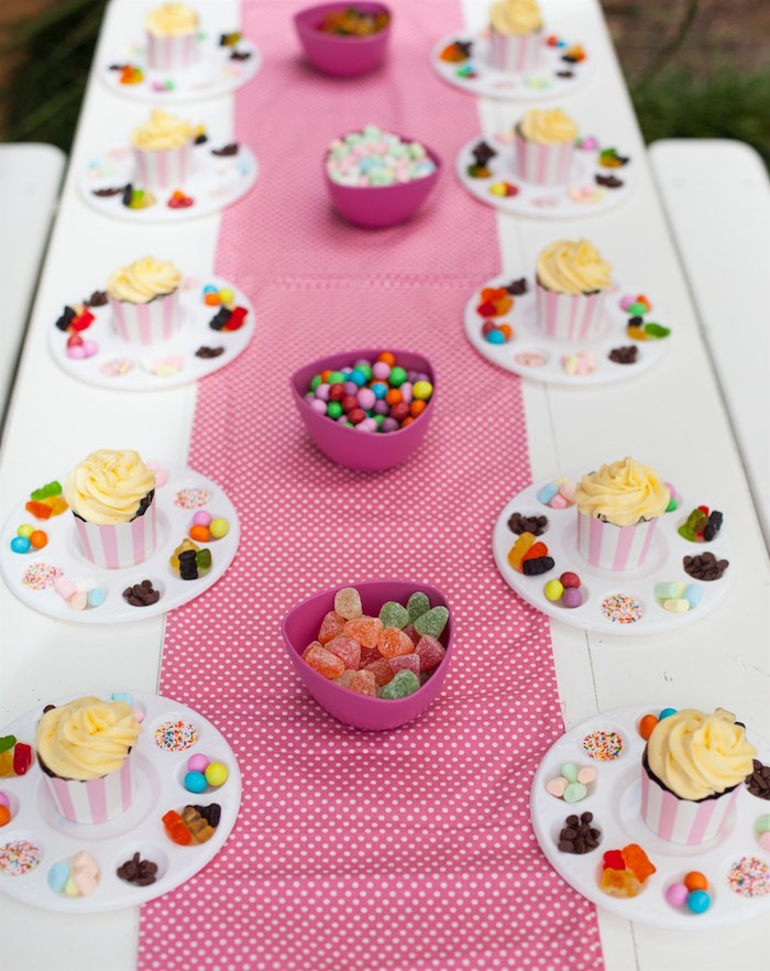 Cake Decorating Birthday Party
 Kara s Party Ideas Shabby Chic Baking Themed Birthday Party