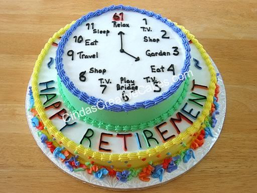 Cake Decorating Ideas For Retirement Party
 Retirement Cake CakeCentral