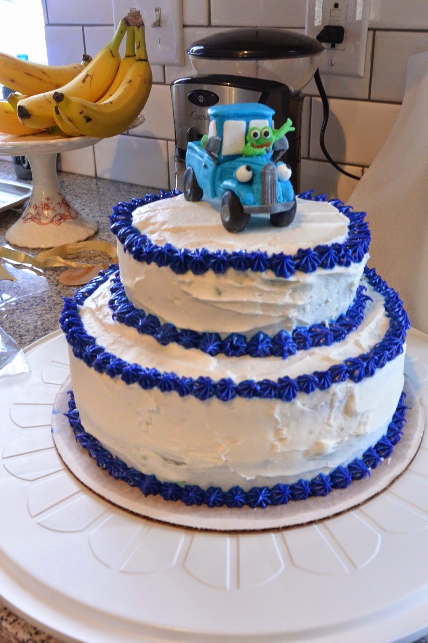 Cake For Kids Birthday
 Mixin Mom "Little Blue Truck" Birthday Party