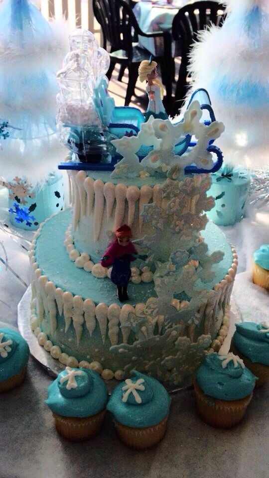 Cake For Kids Birthday
 Disney s frozen themed birthday cake