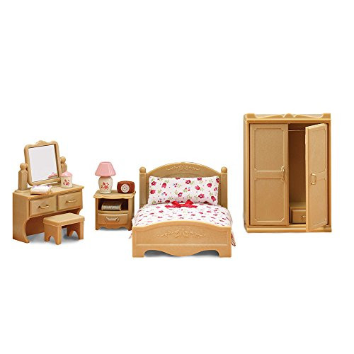 Calico Critters Girl'S Bedroom Set
 Calico Playsets Critters Parents Bedroom