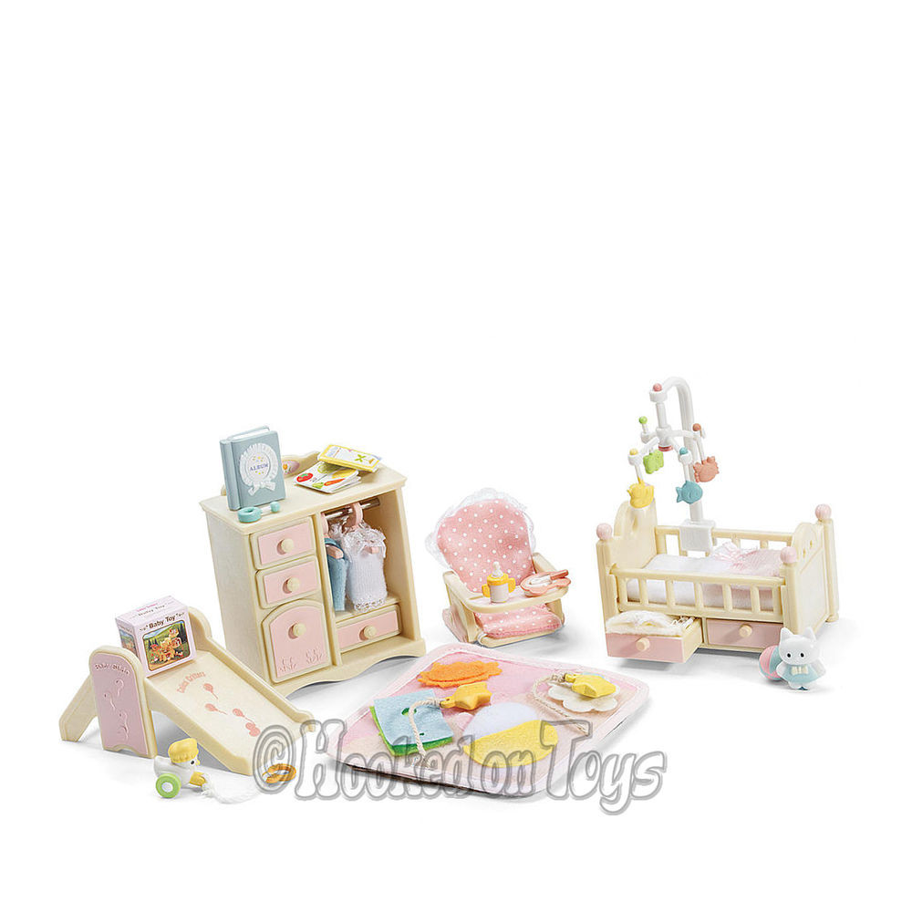 Calico Critters Girl'S Bedroom Set
 Calico Critters Baby s Nursery Pink Bedroom Furniture