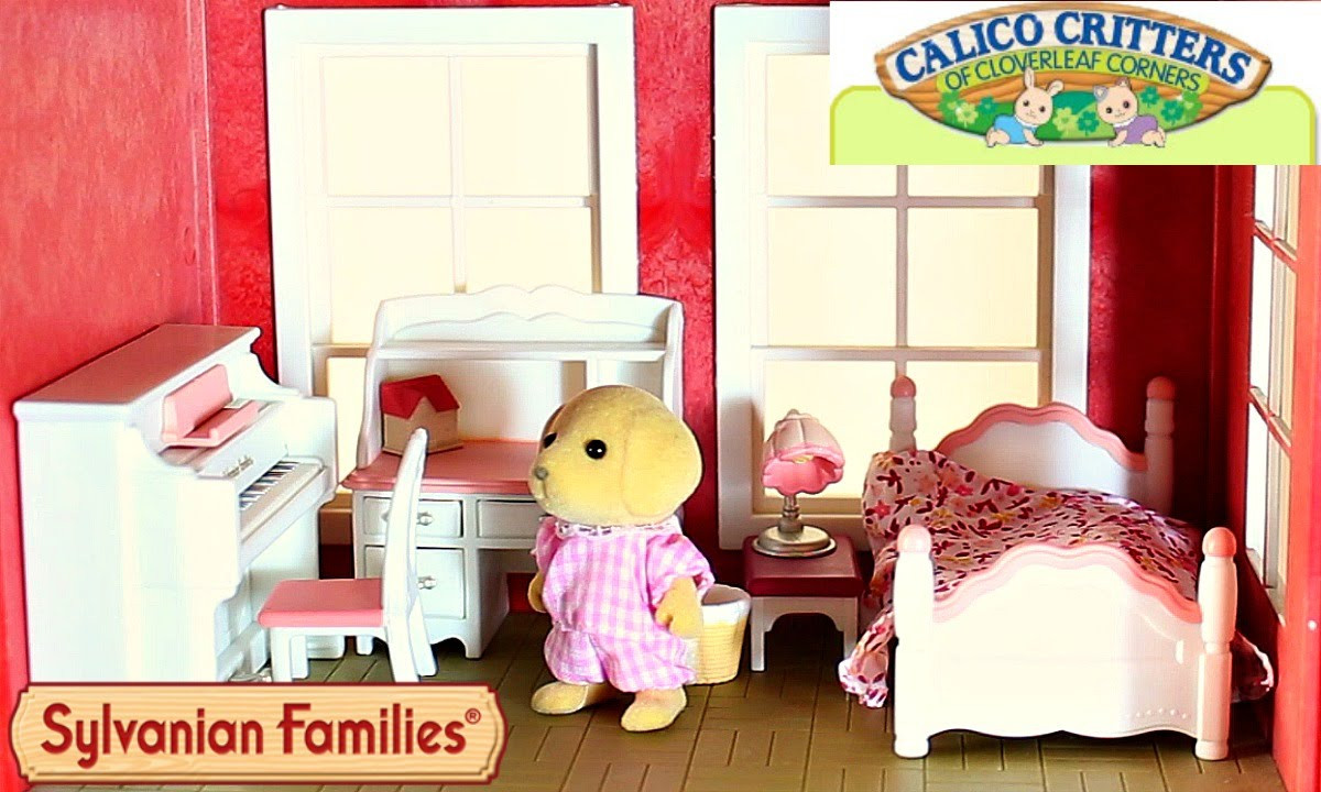 Calico Critters Girl'S Bedroom Set
 Sylvanian Families Calico Critters Girl s Bedroom Set in