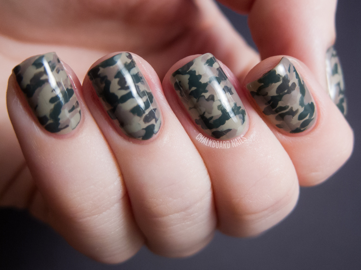 Camo Nail Designs
 Camouflage Nails with the LCN Urban Expression Box Set