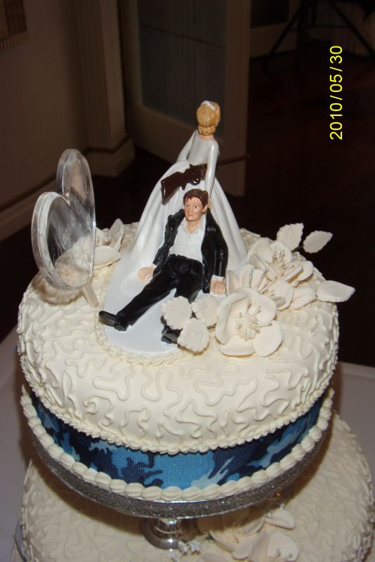 Camo Wedding Cake
 Our Camo wedding cake