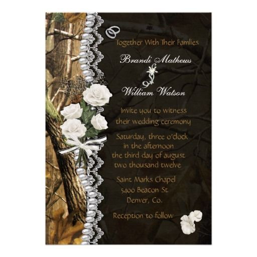 Camo Wedding Invitations Cheap
 79 best images about Camo wedding stuff on Pinterest