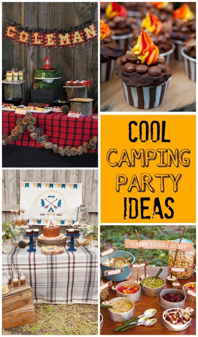 Camping Themed Birthday Party Ideas
 Camping Parties DIY & Crafts