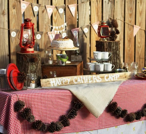Camping Themed Birthday Party Ideas
 Camping Themed Girl and Boy Birthday Party Planning Ideas