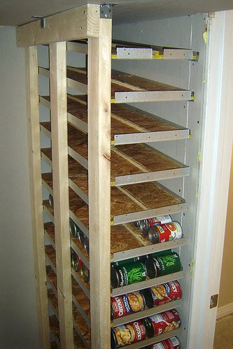 Can Storage Rack DIY
 37 Creative Storage Solutions to Organize All Your Food