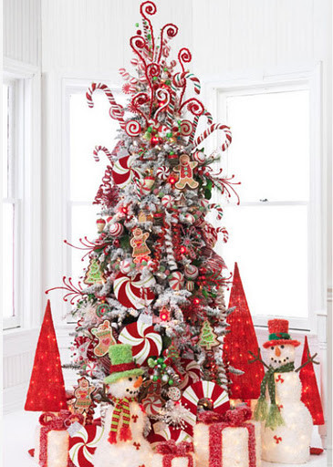 Candy Cane Christmas Tree
 Christmas Decoration Candy cane theme Gallery For Home