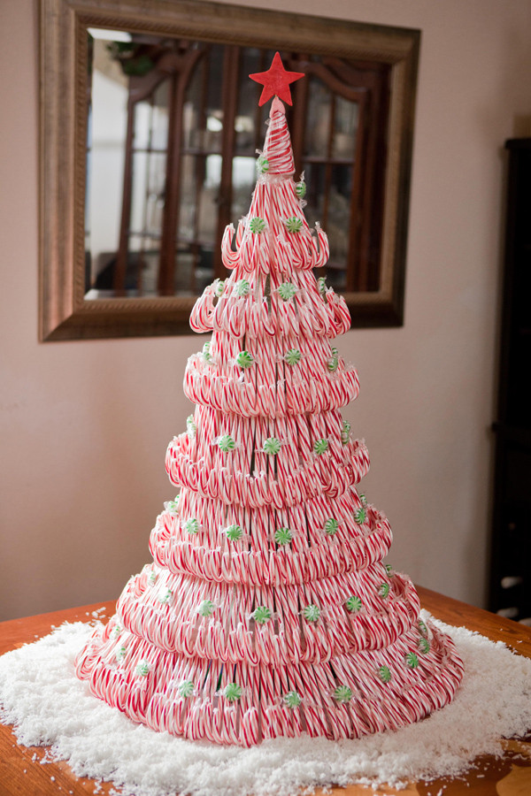 Candy Cane Christmas Tree
 Cute Pinterest Candy cane Christmas tree