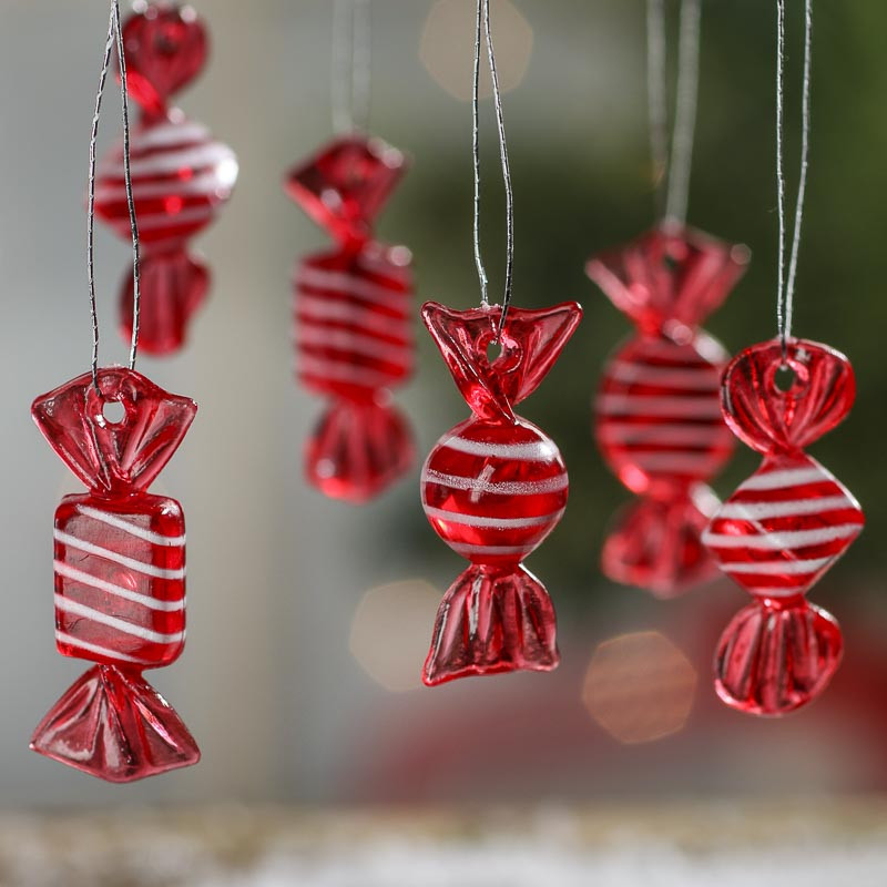 Candy Christmas Ornaments
 Miniature Wrapped Candy Ornaments Christmas Miniatures