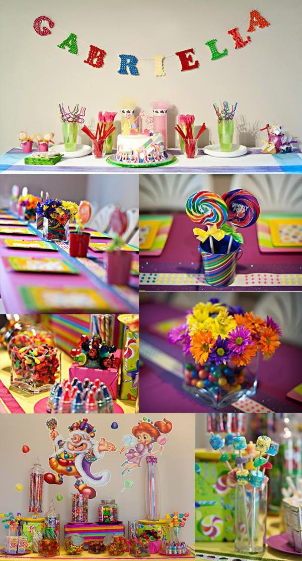 Candyland Birthday Party Decorations
 Candyland Birthday Party Theme