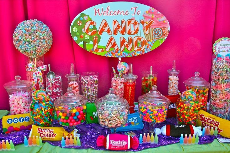 Candyland Birthday Party Decorations
 Me and my Big Ideas Candyland Birthday Ideas