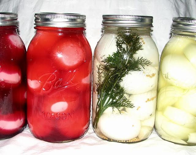 Canning Pickled Eggs
 FOOD PRESERVING Kosher Dill Pickled Eggs