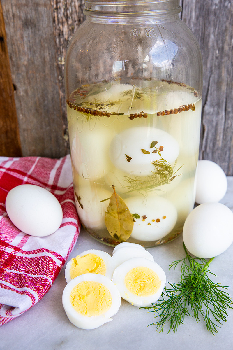 Canning Pickled Eggs
 Easy Refrigerator Pickled Eggs No Canning