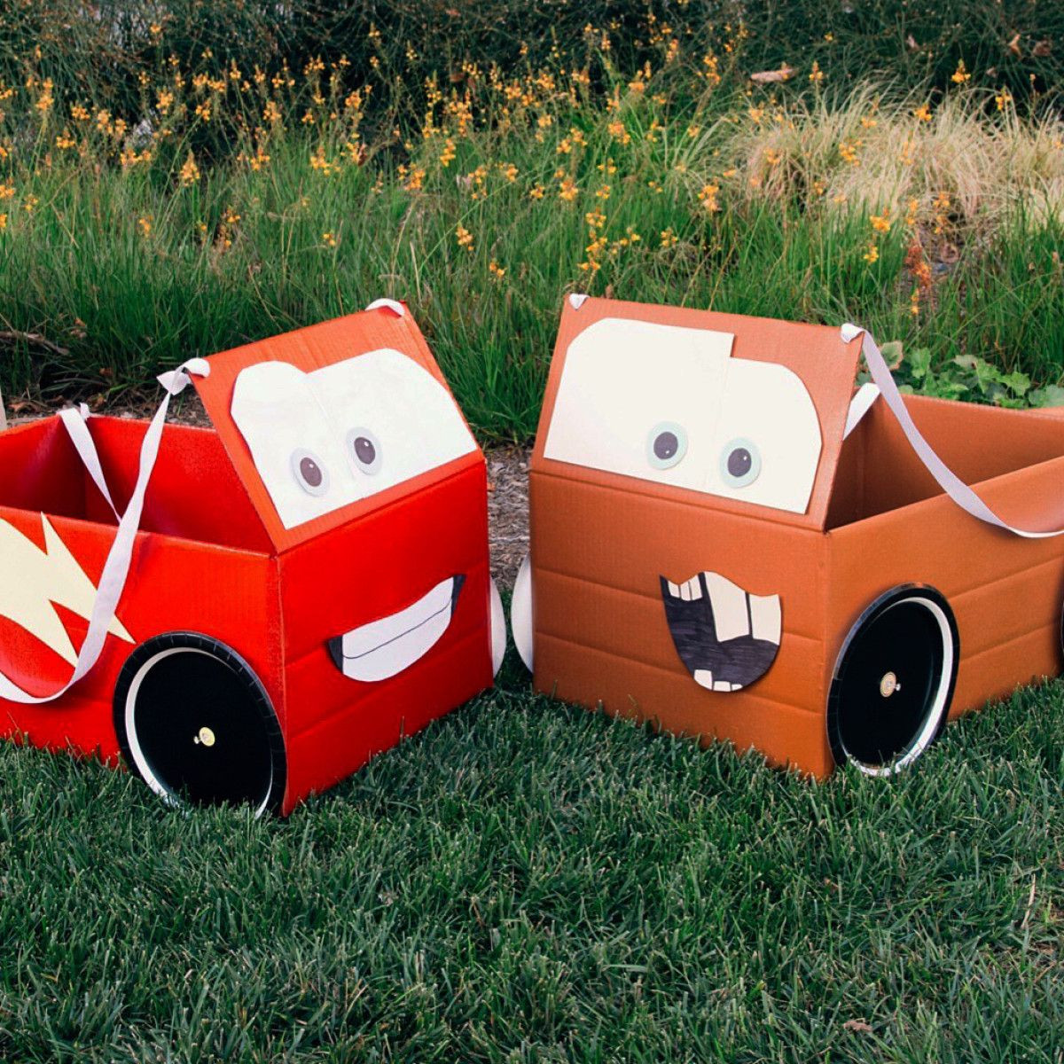 Car Costume DIY
 McQueen & Mater Box Car Costumes in 2019