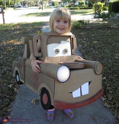 Car Costume DIY
 Mater the Tow Truck Halloween Costume Contest at Costume