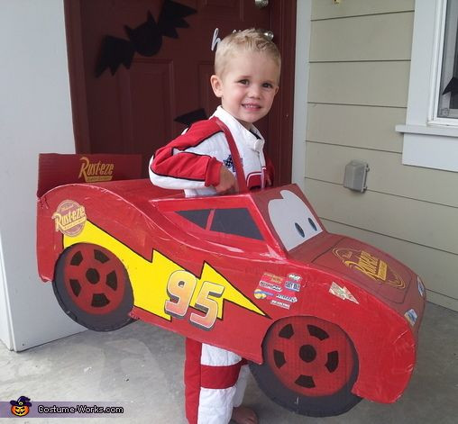 Car Costume DIY
 Lightning McQueen Halloween Costume Contest at Costume