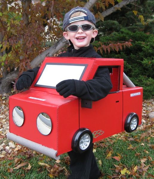 Car Costume DIY
 Cardboard truck costume M wants to be a tow truck this