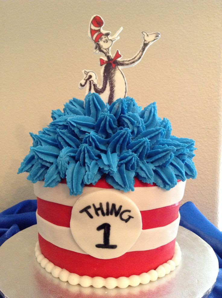 Cat In The Hat Birthday Cake
 72 best Cakes and Cupcakes images on Pinterest