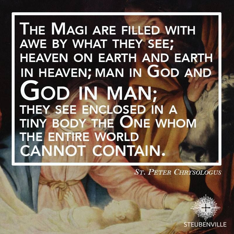 Catholic Christmas Quote
 St Peter Chrysologus