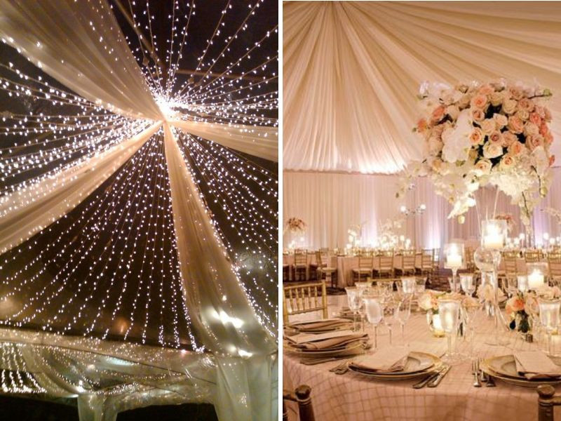 Ceiling Decorations For Wedding
 Stunning Ideas for Wedding Ceiling Decorations