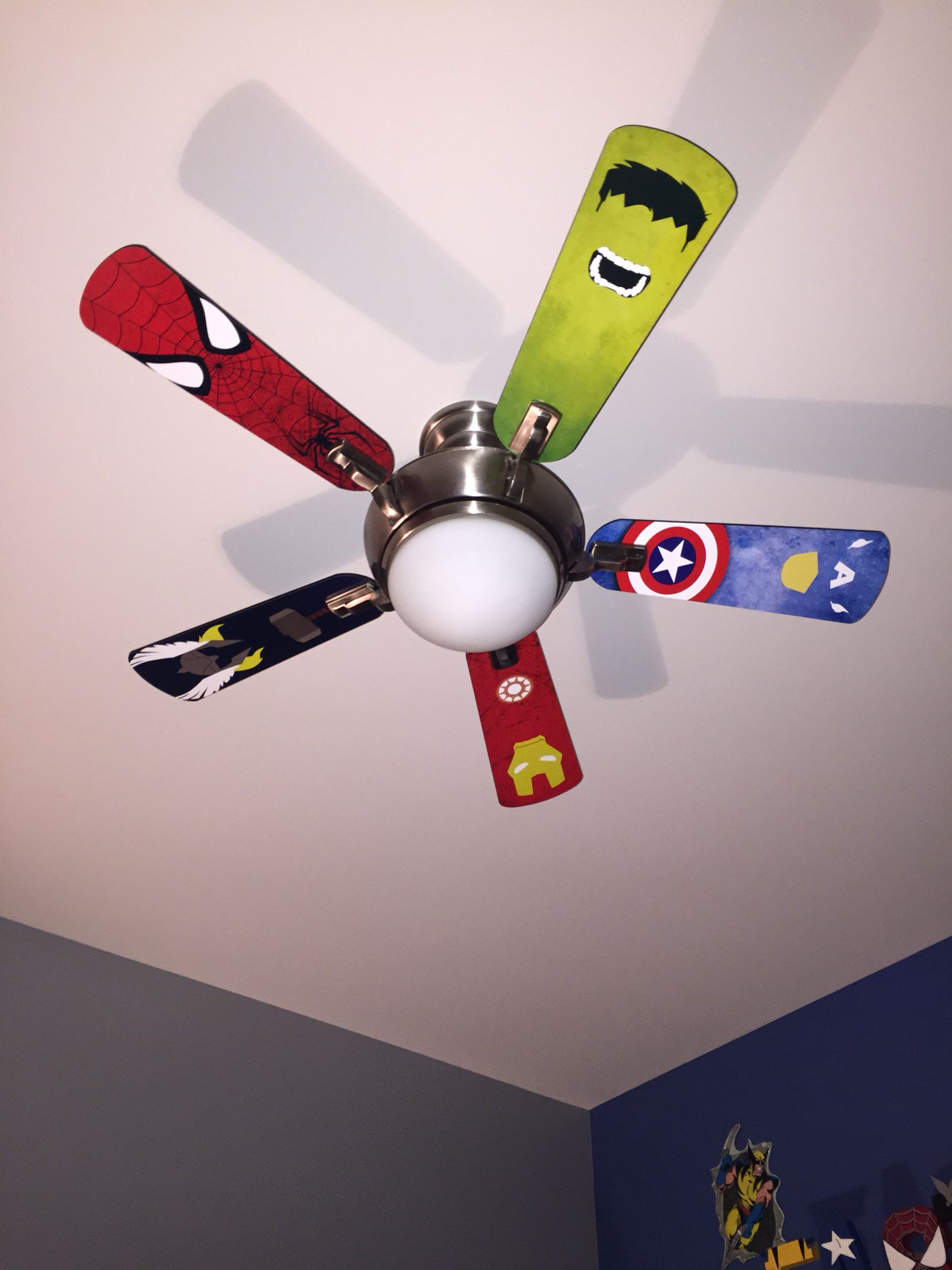 Ceiling Fan For Kids Room
 Superhero ceiling fan blades Batman