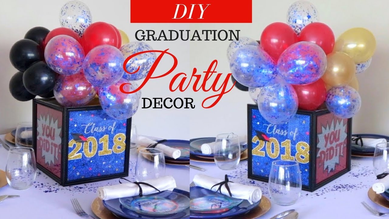 Centerpiece Ideas For Graduation Party
 Super Easy & Affordable Graduation Party Decorations
