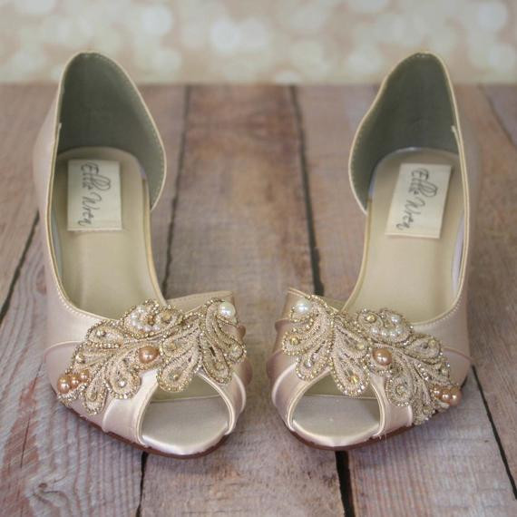 Champagne Colored Wedding Shoes
 Ivory Wedding Shoes Champagne Wedding Shoes Ivory Bridal