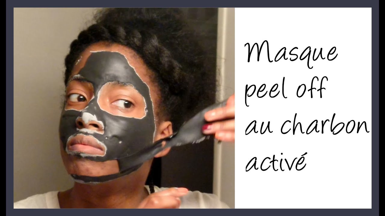 Charcoal Peel Off Mask DIY
 Masque peel off au charbon activé DIY Activated