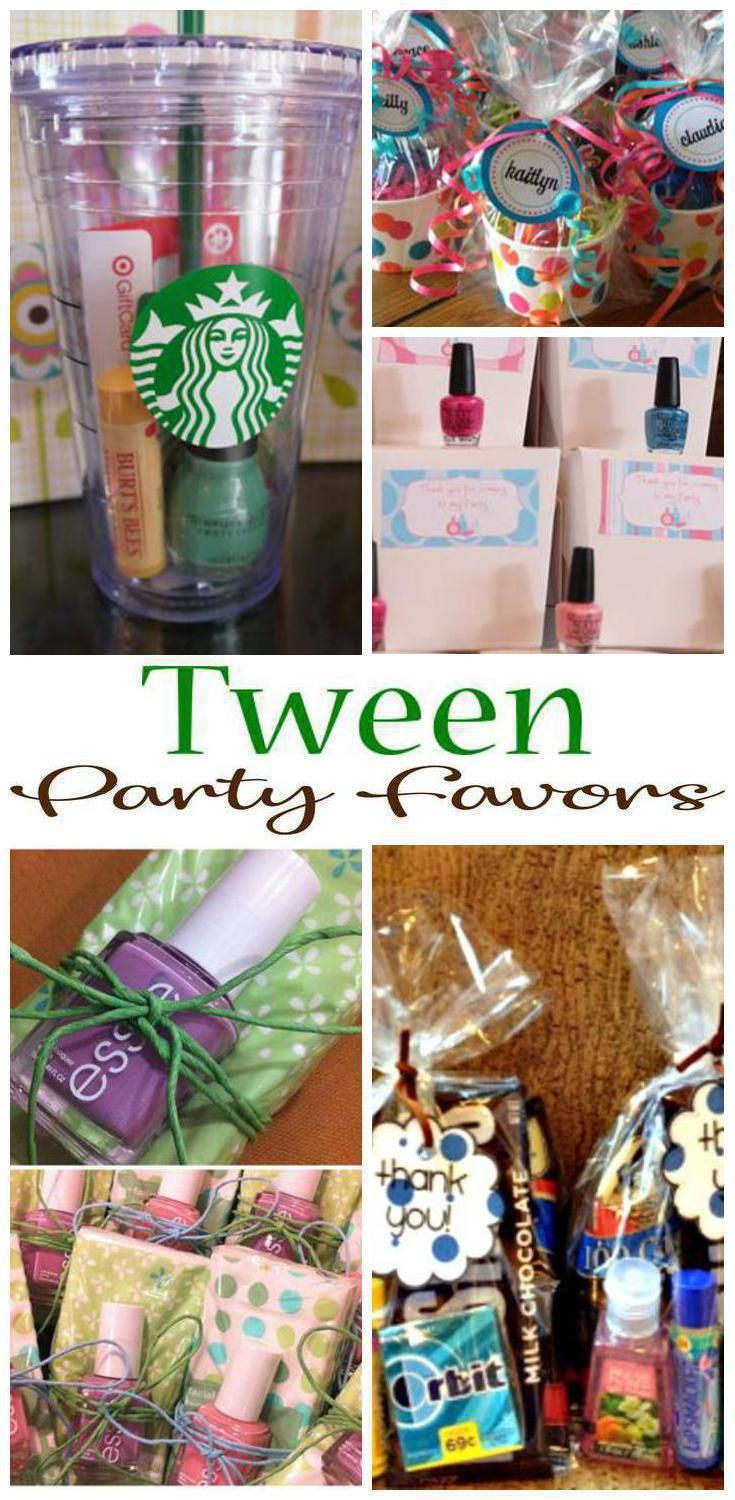 Cheap Birthday Party Ideas For Tweens
 Tween Party Favors