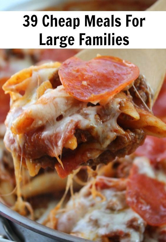 Cheap Dinner Ideas For Family
 39 Cheap Meals for Families