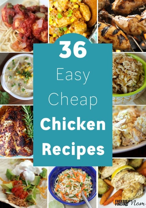 Cheap Dinner Ideas For Family
 36 Easy Cheap Chicken Recipes