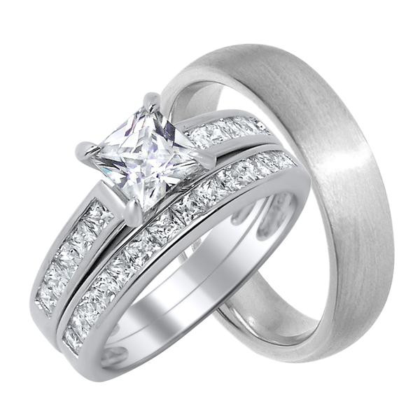 The 25 Best Ideas for Cheap Trio Wedding Ring Sets - Home, Family ...