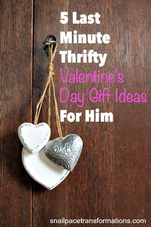 Cheap Valentines Gift Ideas For Guys
 5 Last Minute Thrifty Valentine s Day Gift Ideas For Him