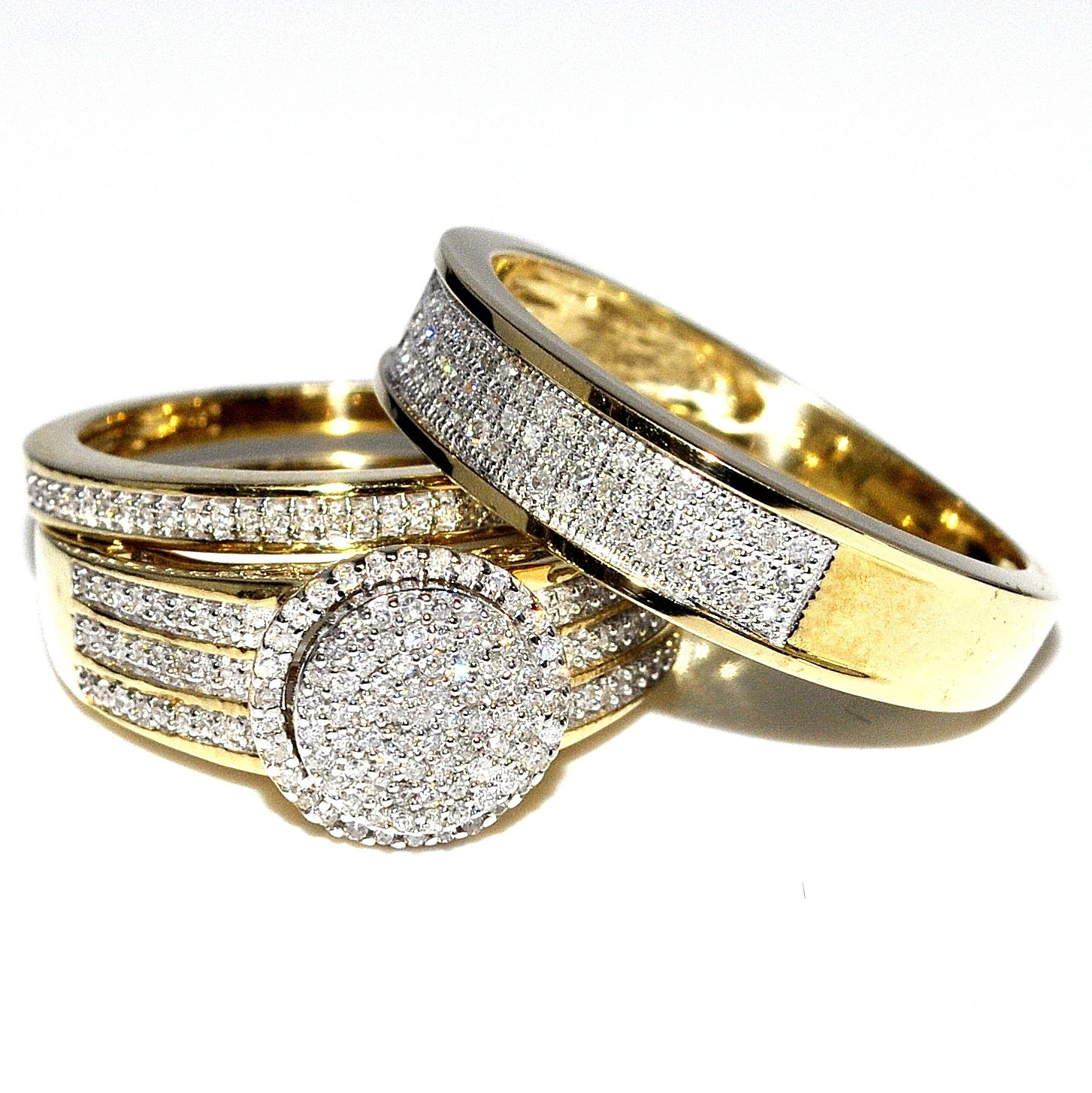 cheap wedding band sets his and hers        <h3 class=