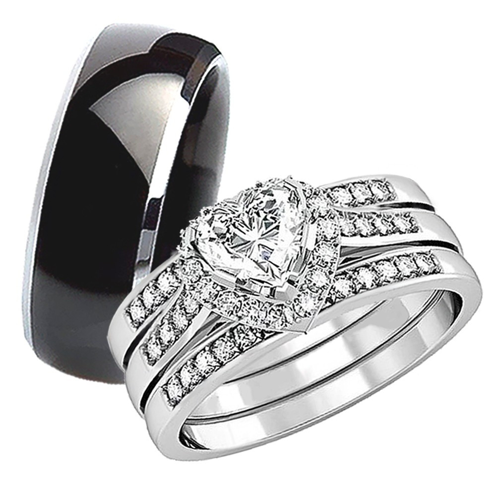 Cheap Wedding Ring Sets His And Hers
 Collection cheap wedding band sets his and hers Matvuk