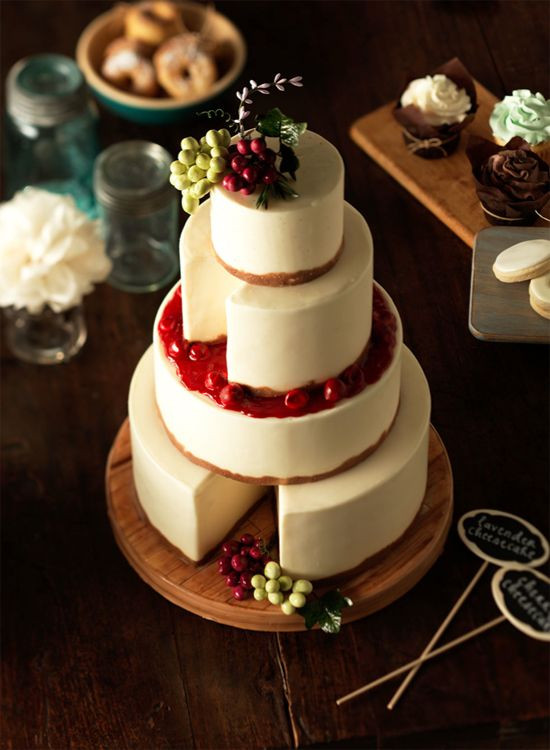 Cheesecake Wedding Cakes
 Wedding Cake Substitute… For those who don’t like cake