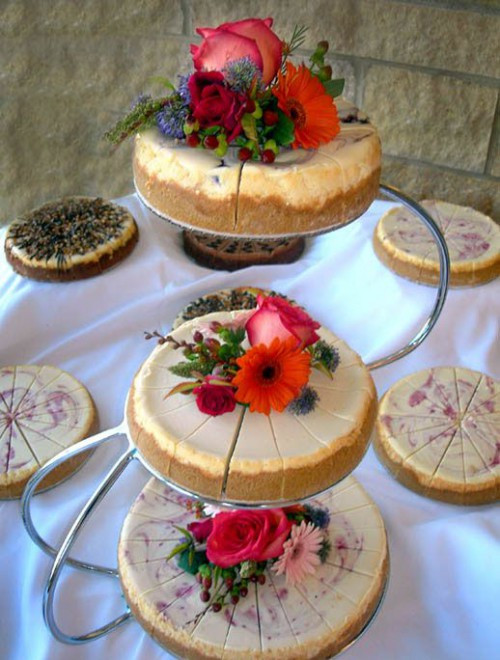 Cheesecake Wedding Cakes
 22 Yummy And Trendy Cheesecake Wedding Cakes Weddingomania