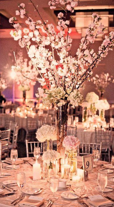 Cherry Blossom Wedding Decorations
 41 Romantic Cherry Blossom Wedding Ideas Weddingomania