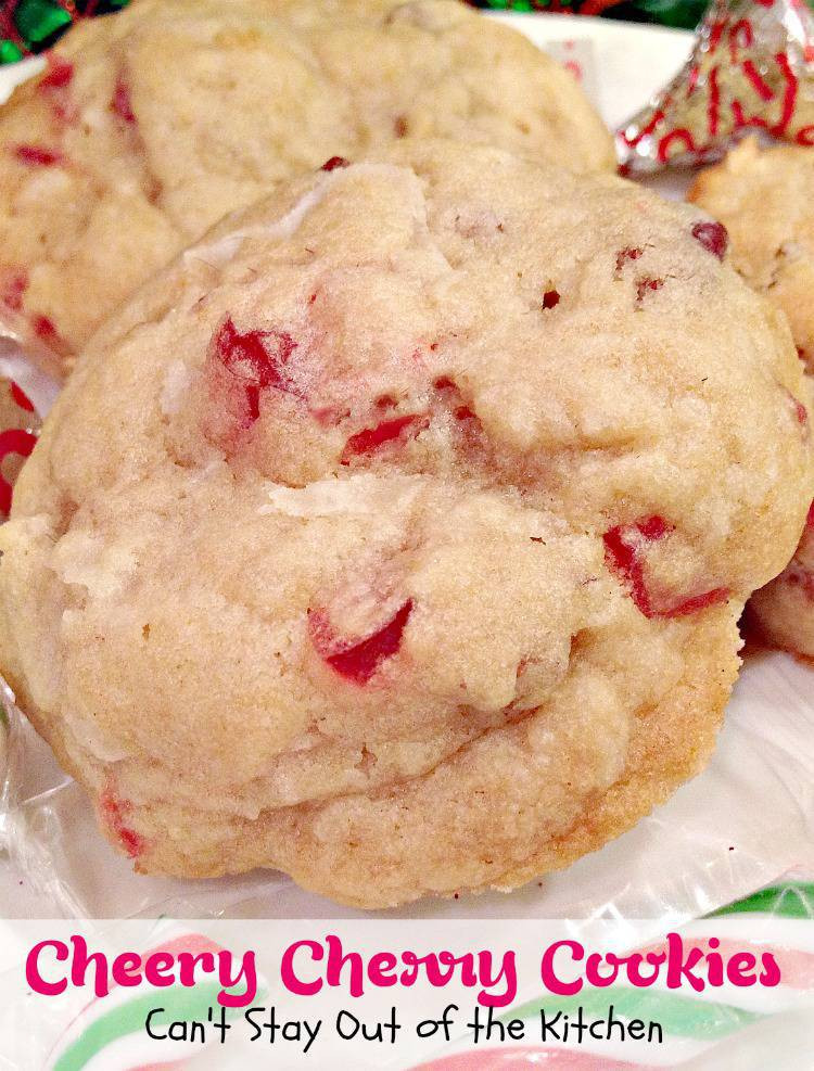 Cherry Cookies Recipes
 Cheery Cherry Cookies Can t Stay Out of the Kitchen