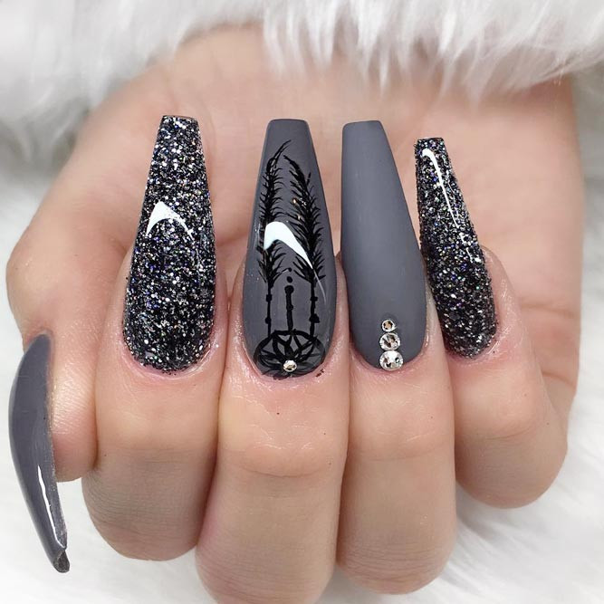 Chic Nail Designs
 Brilliant Long Nail Designs To Try