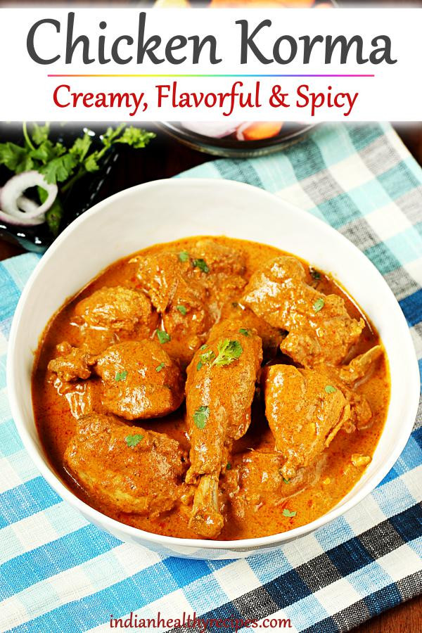 Chicken Korma Recipes Indian
 Chicken korma recipe