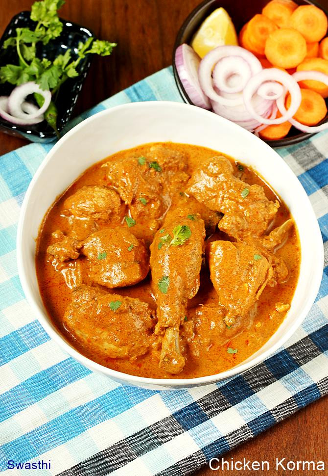 Chicken Korma Recipes Indian
 Chicken korma recipe