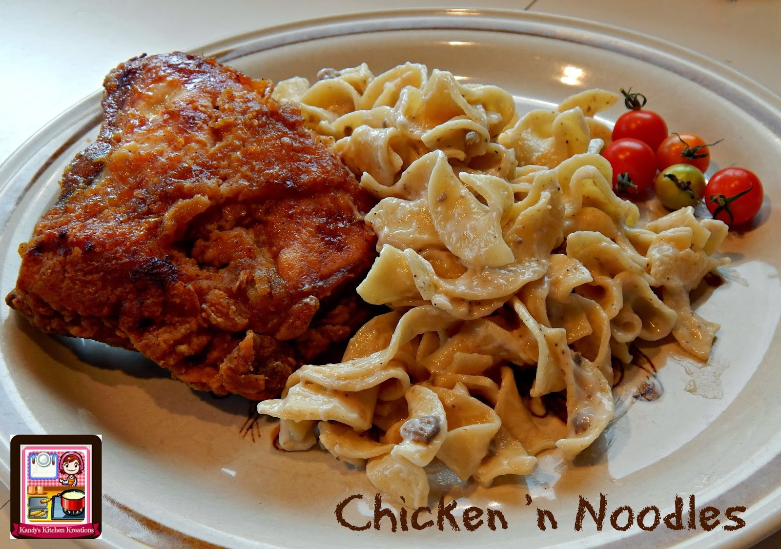 Chicken N Noodles
 Kandy s Kitchen Kreations Chicken n Noodles