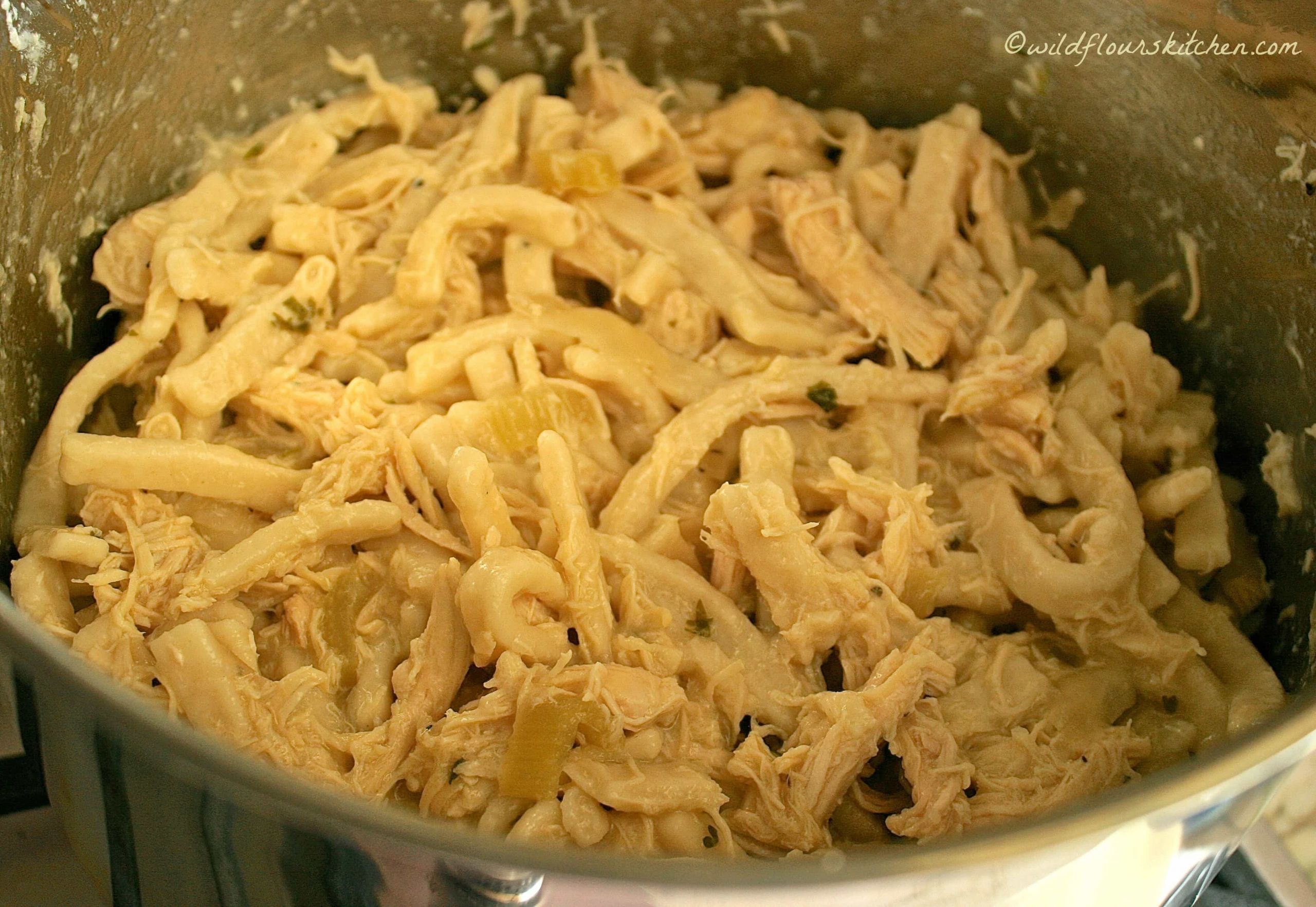 Chicken N Noodles
 Slow Cooker Homemade Chicken n Noodles Wildflour s