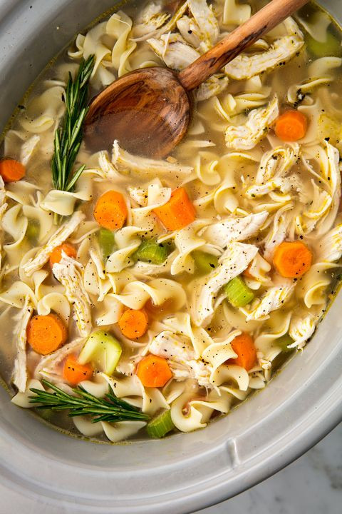 Chicken Noodle Soup In Crock Pot
 Easy Crockpot Chicken Noodle Soup Recipe How to Make