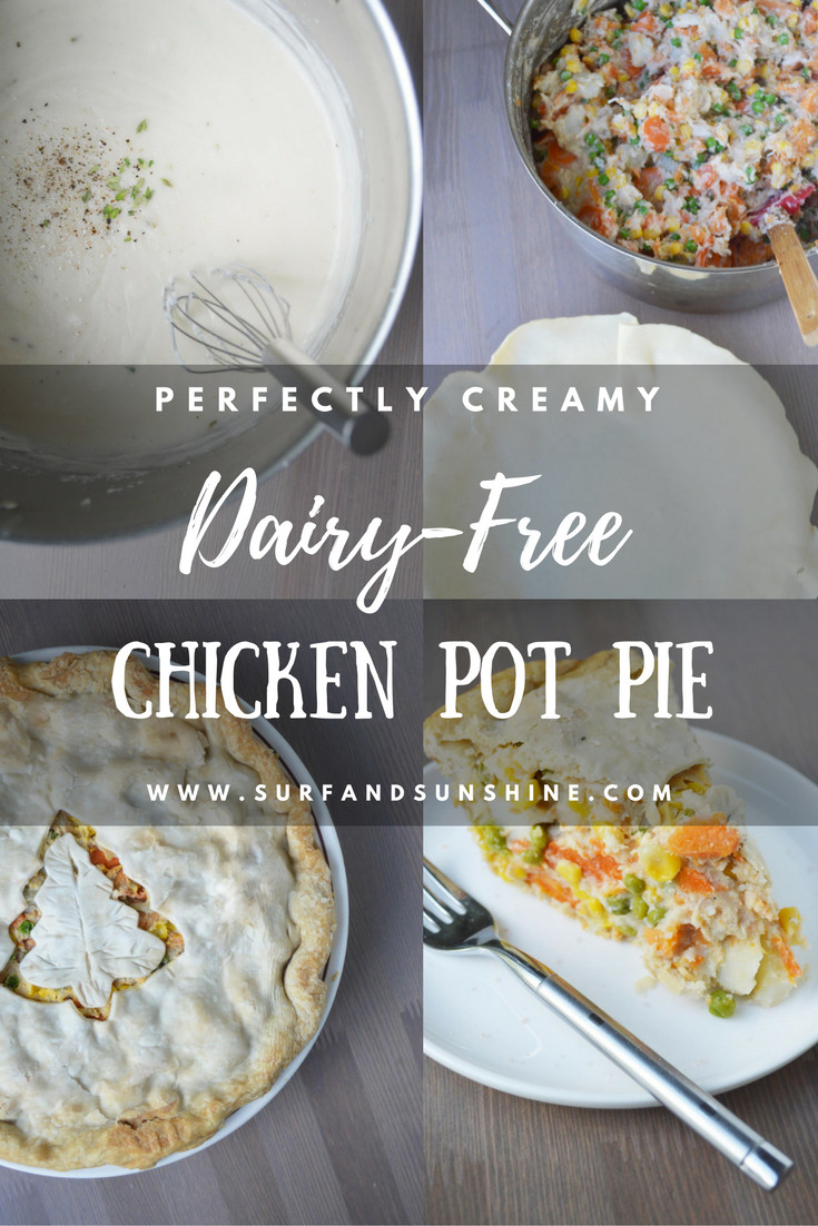 Chicken Pot Pie Dairy Free
 Perfectly Creamy Dairy Free Chicken Pot Pie – Surf and