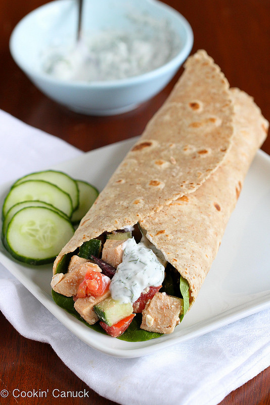 Chicken Salad Wrap Calories
 Becky Cooks Lightly 25 Healthy Wrap Recipes Under 500